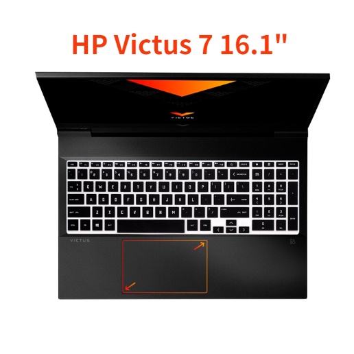 เคสแป้นพิมพ์ซิลิโคน สําหรับแล็ปท็อป HP Victus 7 16.1 นิ้ว HP Victus 16 นิ้ว 2021
