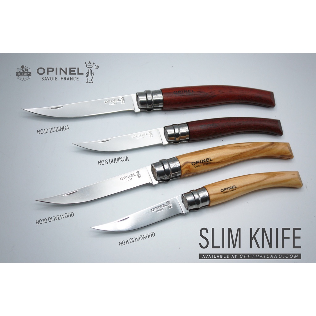 มีดพับ Opinel Slim knife No.8,10,12