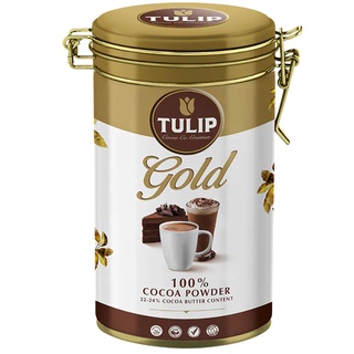 Tulip Gold Cocoa Powder 400g.ผงโกโก้ เครื่องดื่มพร้อมชง วัตถุดิบประกอบอาหาร