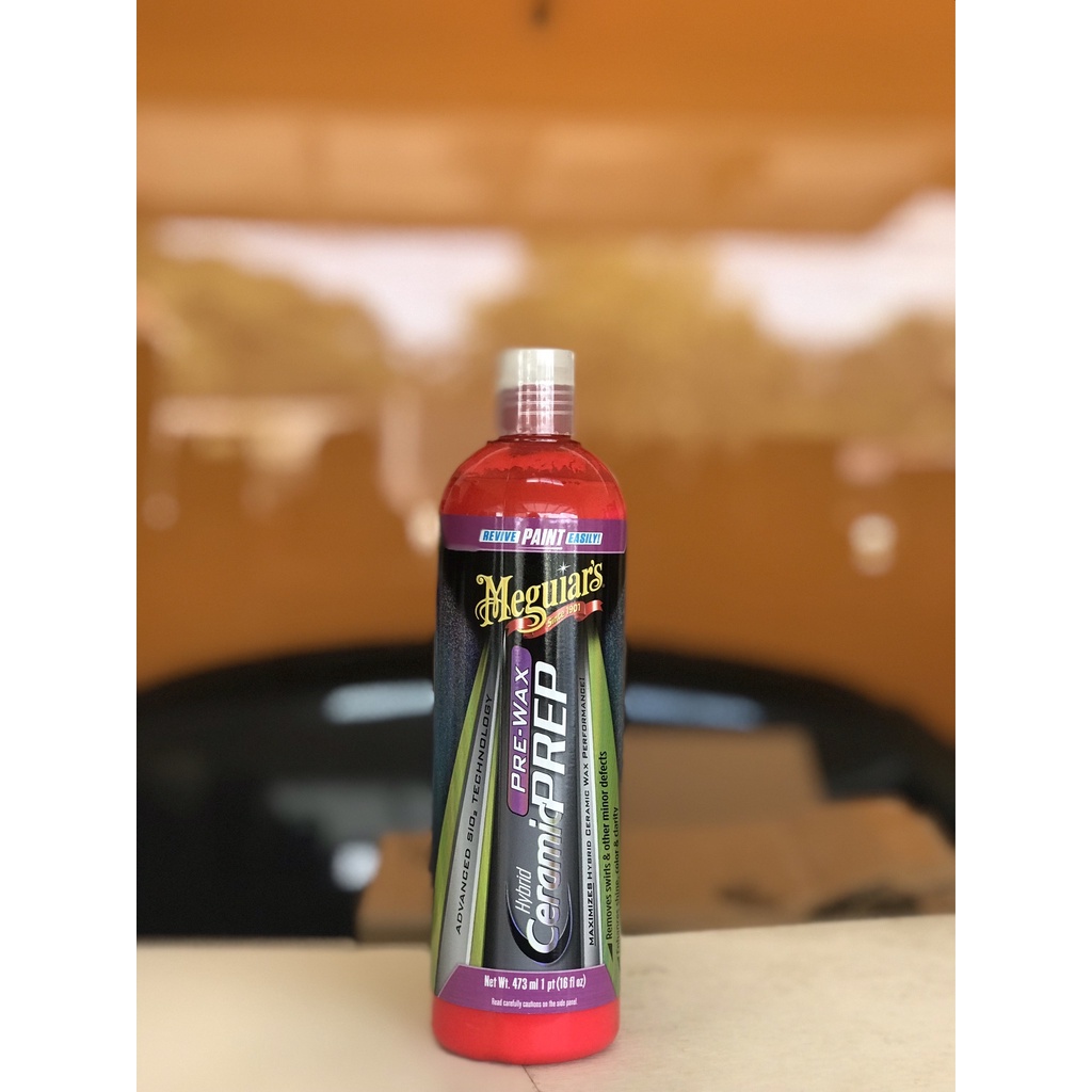 Meguiars Hybrid Ceramic PreWax Prep G220416 16 Oz น้ำยาเตรียมผิวและลบ