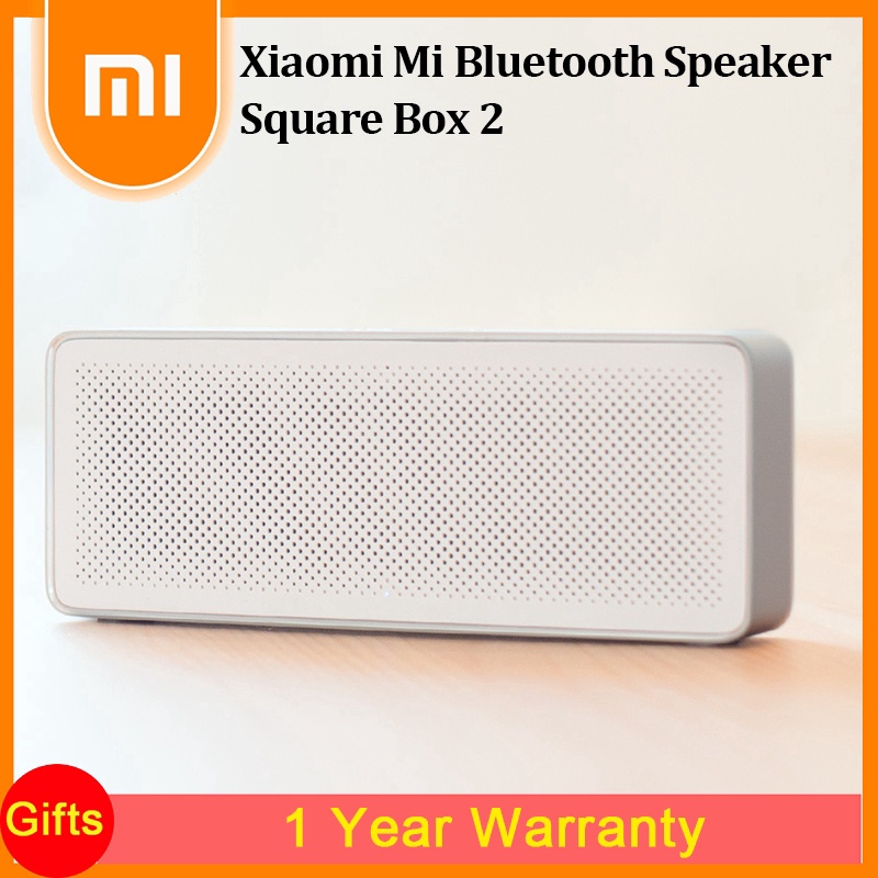 Xiaomi Mi Bluetooth Speaker Square Box 2 Stereo Portable Bluetooth 4.2 ...
