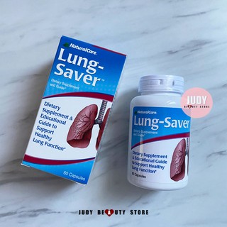 [พร้อมส่ง] วิตามินบำรุงปอด NaturalCare Lung-Saver, 60 Capsules