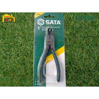 SATA 72041 คีมถอดแหวนปากงอ 5 นิ้ว GERMAN