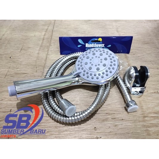 ชุดฝักบัว BANO BHS-1005/1006 ฝักบัวสายอ่อน Toto + ท่อ 1.5 M SBJ 2025