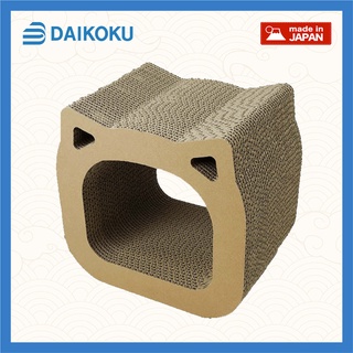 Daikoku Cat-Head-Shaped Cat Scratcher ที่ลับเล็บแมว ที่ฝนเล็บแมว บ้านแมว