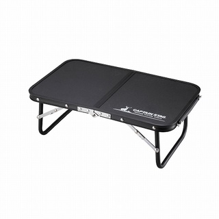 โต๊ะพับ Captain Stag FOLDABLE TABLE 47*30 BLACK UC-0546