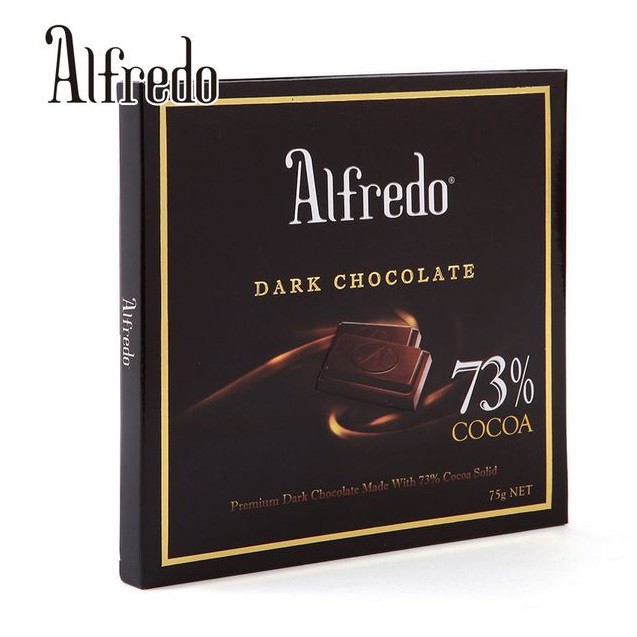 Alfredodark chocolate 75g 73 cocoa Shopee Thailand
