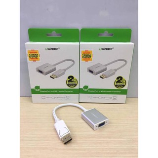 UGREEN รุ่น 20406 CONVERTER (คอนเวอร์เตอร์) UGREEN DISPLAY PORT TO VGA FEMALE15CM DP106 (