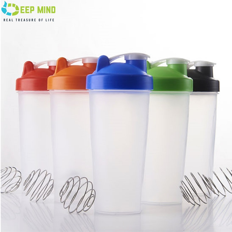DM 600ml Shaker Bottle Shaklee Blender Cup Gym Cute Shaker Blender ถ้วยนอน