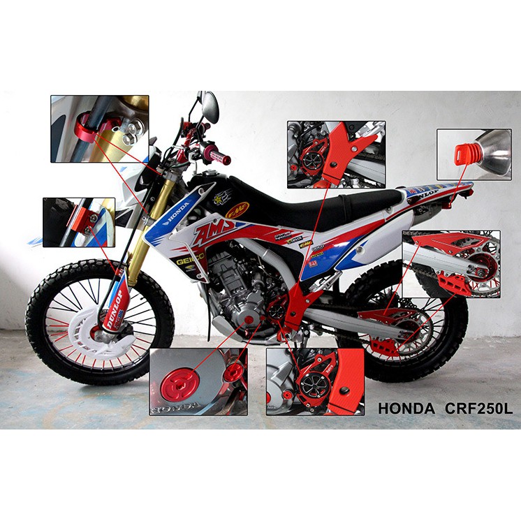 บูท ปลอก รองข้างล้อหน้า และหลัง CRF 250-300 L/M และ Rally 250-300 (ราคาจำหน่ายเป็นคู่) - รูปที่ 7