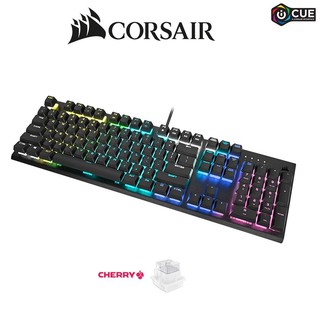 KEYBOARD (คีย์บอร์ด) CORSAIR K60 RGB PRO (CHERRY VIOLA) (EN/TH) สินค้ารับประกันศูนย์