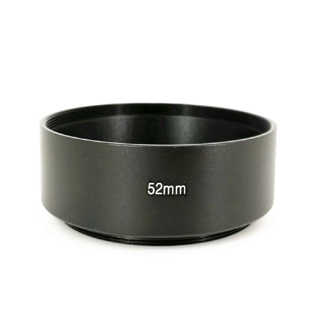 ฮู้ดเลนส์โลหะ 52 มม. สําหรับ yongnuo yn 50 มม. f/1 . 8 &amp; 35 มม. 2 . 0 eos ef mount