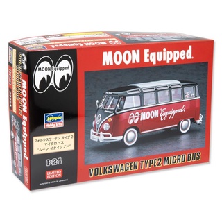 1/24 Model Car MOON Equipped VW Type2 Micro Bus KGM008