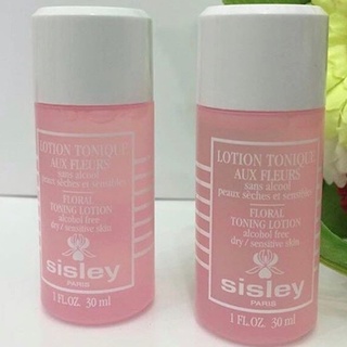 Sisley Floral Toning Lotion 30ml โลชั่นเช็ดผิวหน้าปราศจากแอลกอฮอล์ สำหรับผิวแพ้ง่าย