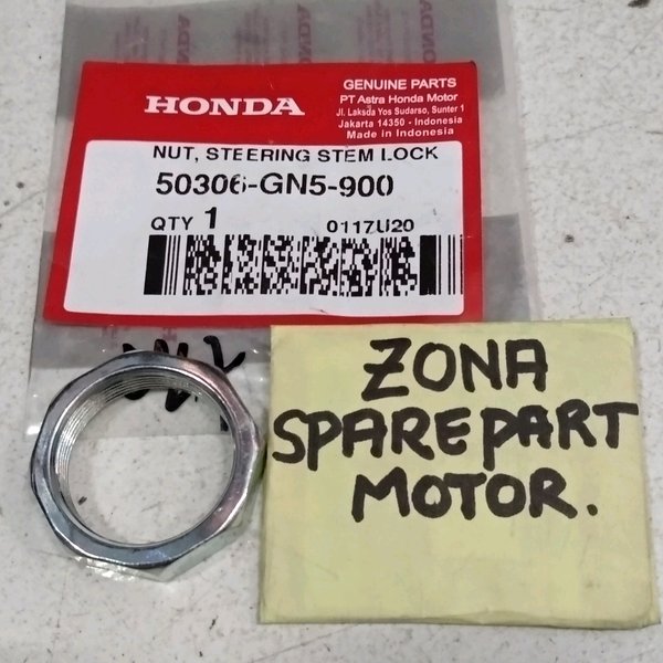 Honda Bebek N Metic AHM 50306 GN5 900 น็อตล็อคพวงมาลัย