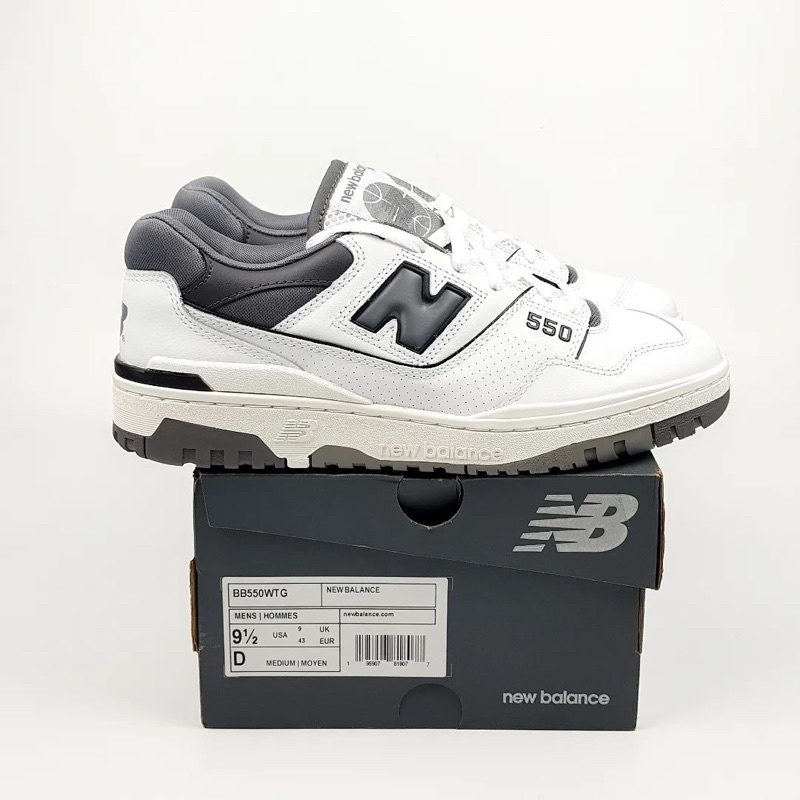 550 White Black Grey