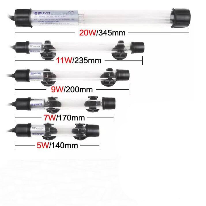 SunSun Aquarium Submersible UV Steilizer Lamp