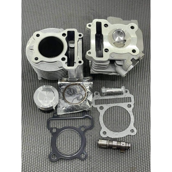 ชุดmioลูก59วาล์ว28-24พร้อมแคมพร้อมประเก็น ใส่ชักเดิม ชัก3มิลได้ปลอกสูบใส่แคร้งเดิมได้เลยไม่ต้องขยายแ