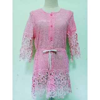 เสื้อลูกไม้แฟชั่นเกาหลี