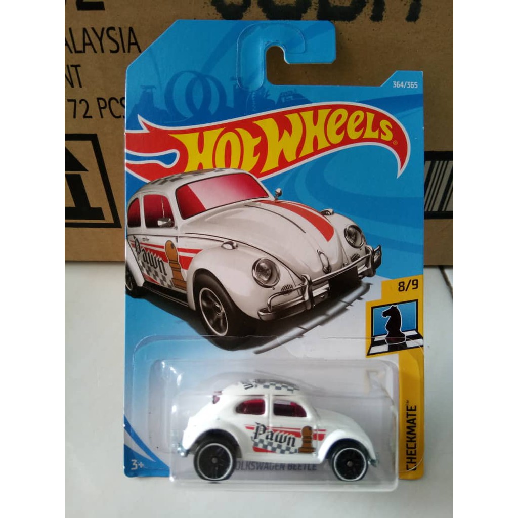 Hot Wheels HW Volkswagen Beetle White Hotwheels