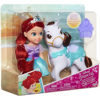 Disney Princess pequena sereia Ariel of Pony ของแท้ มือ1