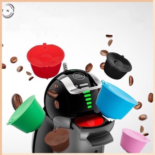 TN แคปซูลกาแฟรีฟิล ถ้วยกรองกาแฟแคปซูล แคปซูลถ้วยกรองกาแฟ Dolce Gusto นำกลับมาใช้ใหม่ได้