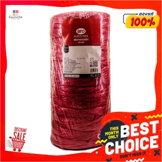 เอโร่ เชือกฟาง ขนาด 5 นิ้ว แพ็ค 6 ม้วนaro Plastic Rope Size 5" x 6 pcs