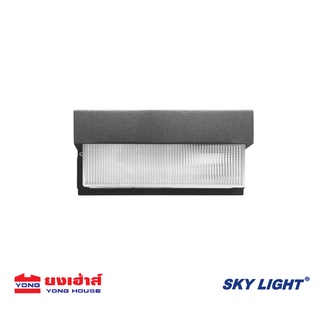 SKY LIGHT โคมไฟผนังนอกบ้าน รุ่น Austin B373.B สีดำ โป๊ะ PMMA โคมไฟผนัง โคมไฟติดผนัง โคมไฟติดกำแพง B 8853080001519