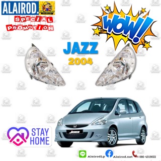 ไฟหน้า Honda Jazz 03-05 งานไต้หวันเข้ารูป 100%