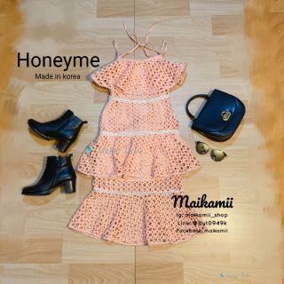 เดรสลูกไม้ งานป้าย Honeyme​(S)​