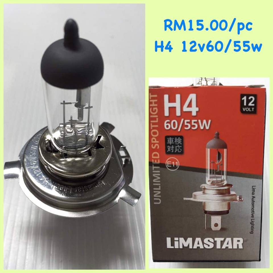H4 สําหรับรถยนต์ 12v60/55w