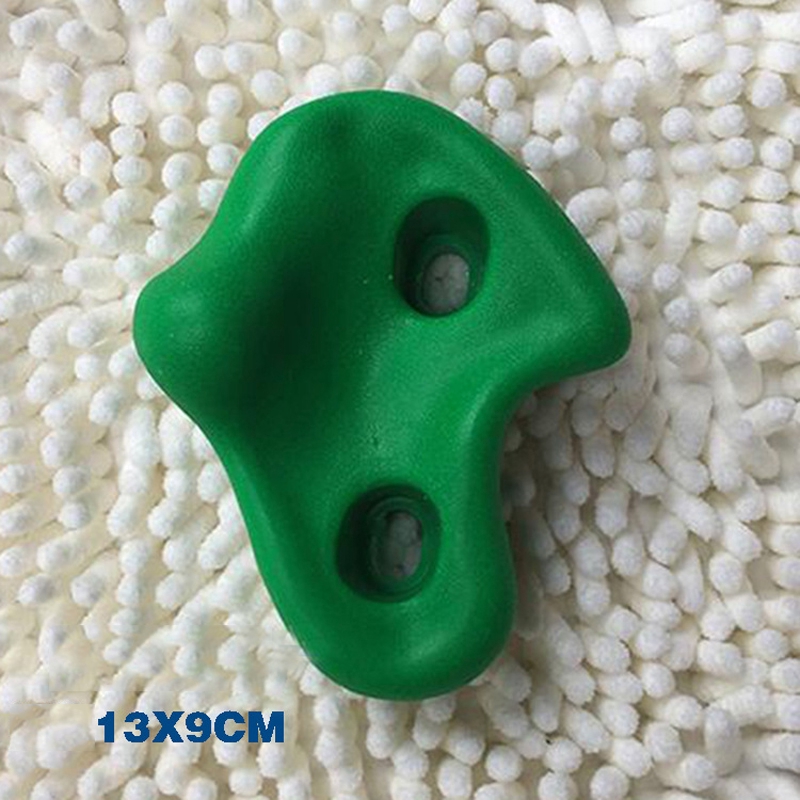 10-Piece Plastic Climbing Holds - Textured Rock Grips For Kids Climbing Walls