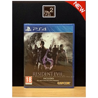 PS4 Games : RE6 RESIDENT EVIL 6 biohazard โซน2 มือ2 &amp; มือ1 NEW