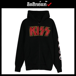 ✅ ลิขสิทธิ์แท้ ✅ เสื้อฮู้ด เสื้อฮู้ดแขนยาว เสื้อสีดำ เสื้อวง Kiss เสื้อวงร็อค เสื้อยืดวงร็อค เสื้อวงแท้ รุ่น 389