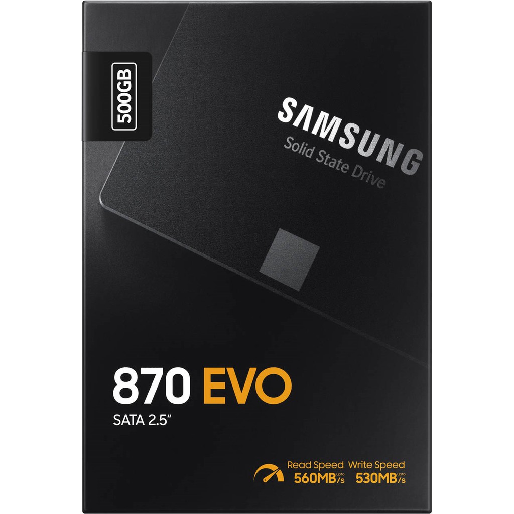 500GB SSD (เอสเอสดี) SAMSUNG  870 EVO 2.5" MZ-77E500BW