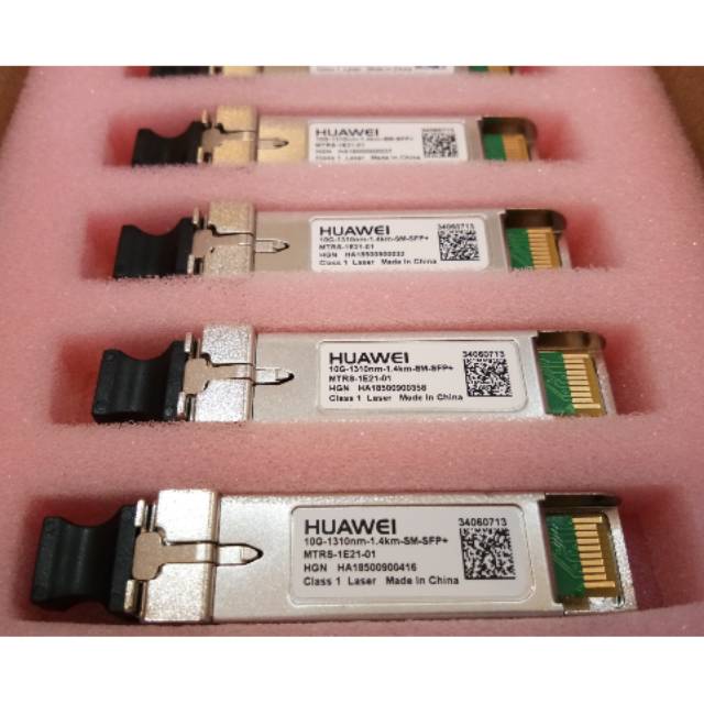 Mikrotik SFP+ 10G 1.4km-1310nm-SM HUAWEI SFP-MTRS-1E21-01 (โหมดเดี่ยว) เข้ากันได้กับไมโครติก
