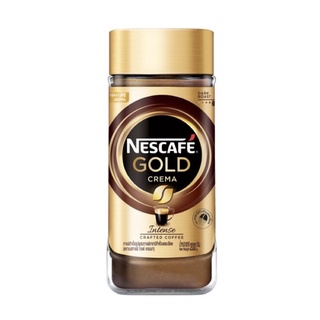 Nescafe gold crema 200 g เนสกาแฟ โกลด์ เครม่า กาเเฟสำเร็จรูปผสมกาแฟอราบิก้าคั่วบดละเอียด