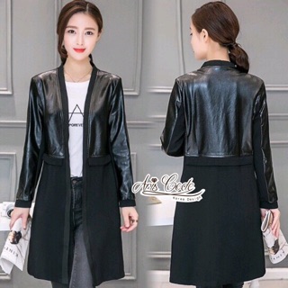 Jacket leather rocker