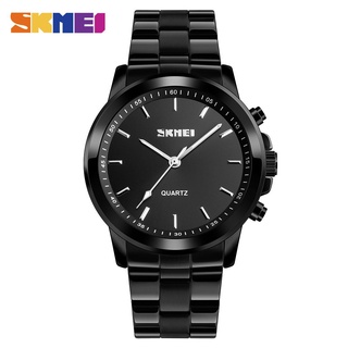 SKMEI Quartz Smart Mens Watches Business Bluetooth Watch Men Smartwatch Call Reminder Wristwatches Clock relogio masculi