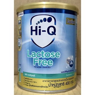 Hi-Q Lactose Free 400 g (EXP 06/2025)( Hi Q Hiq )