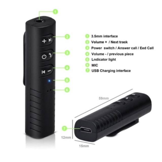 ตัวรับสัญญาณบลูทูธ บลูทูธในรถยนต์ ทำลำโพงธรรมดาให้เป็นลำโพงบลูทูธ - รูปที่ 6