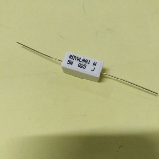 ตัวต้านทานแบบกระเบื้อง 5W 0.5ohm