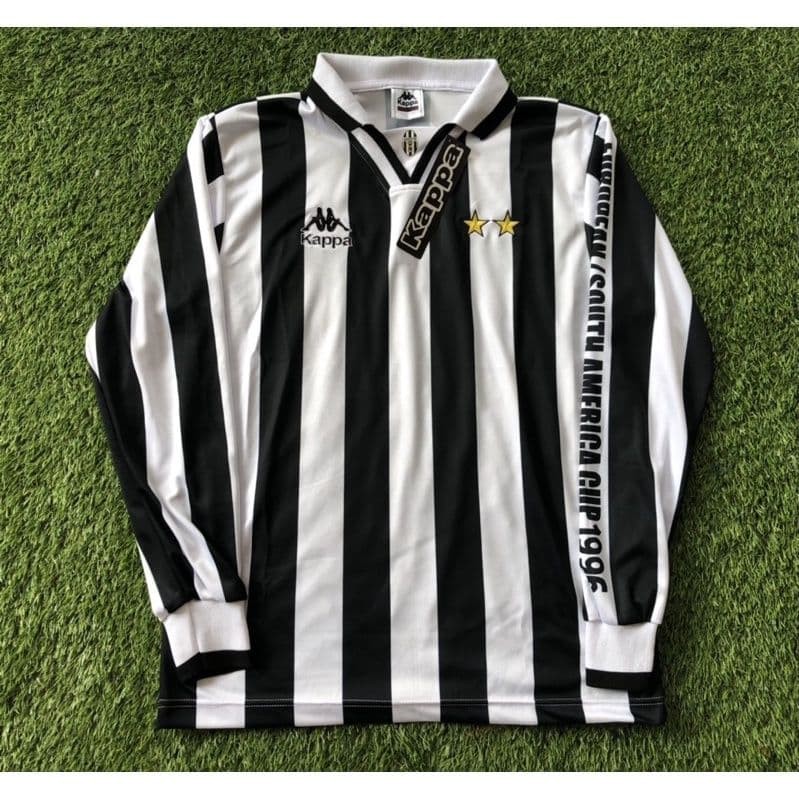 เสื้อฟุตบอลย้อนยุควินเทจคลาสสิก JUVENTUS EUROPEAN CUP 1996