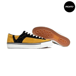 รองเท้า WARE HOUSE 3402 PRONTO X WAREHOUSE SNEAKERS - MUSTARD/BLACK