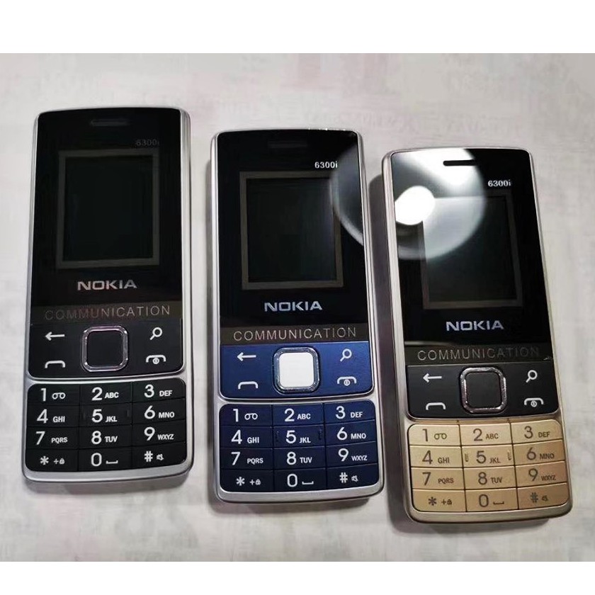 โทรศัพท์มือถือ NOKIA PHONE  6300  (สีทอง)  3G/4G รุ่นใหม่ โนเกียปุ่มกด