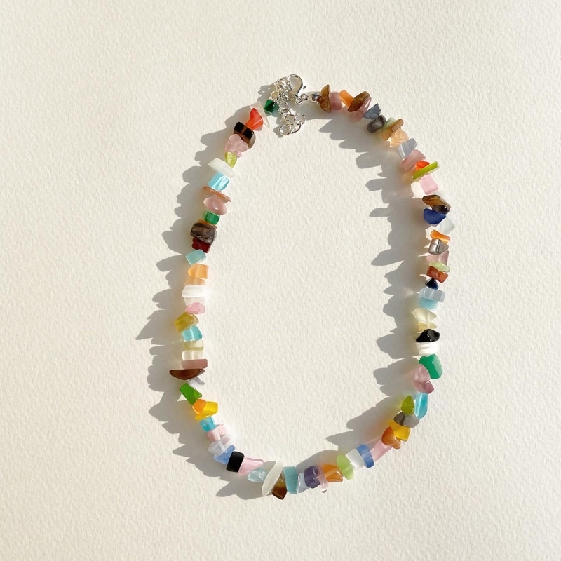 SMB - สร้อยคอหินรุ่น Rubik🎨🎡🎢🎠