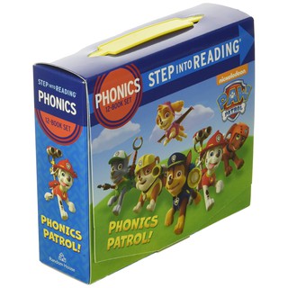 Paw Patrol Phonics (12-Volume Set) : 12 Books in 1 (BOX) [Paperback]หนังสือภาษาอังกฤษ พร้อมส่ง