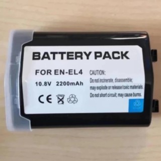 Nikon Replacement for Nikon EN-EL4 Battery, UK Rechargeable Battery for Nikon EN-EL4 //0091//