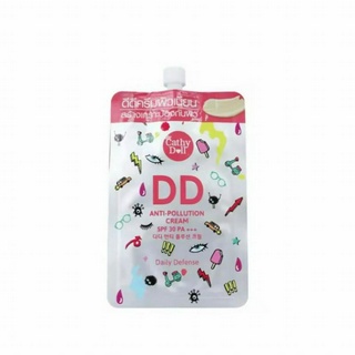 Cathy Doll DD ANTI-POLLUTION CREAM SPF 30 PA+++ # 21 Light Beige  ขนาด 6 มล.