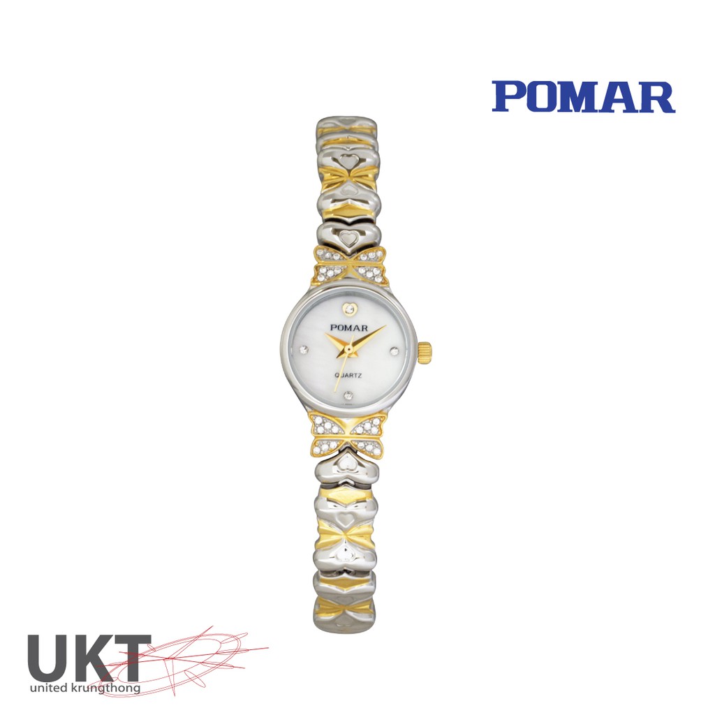 นาฬิกา POMAR รุ่น PM63520AG0202 หน้าขาวมุก สำหรับผู้หญิง